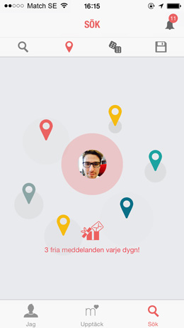 nätdejting skriva meddelanden android